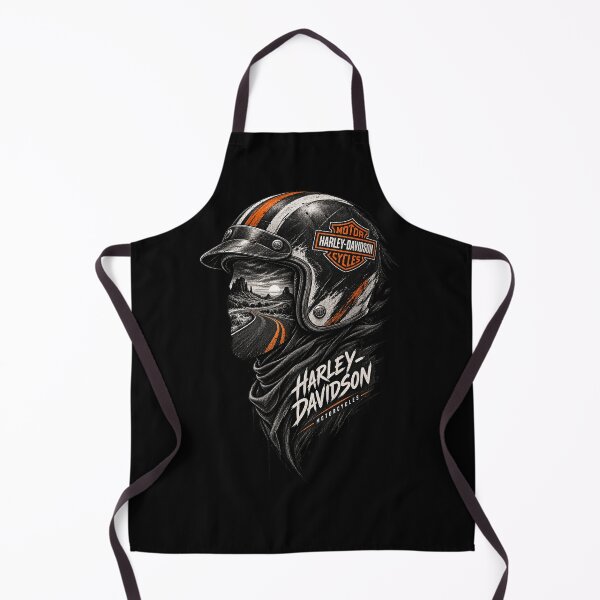 Item preview, Harley Davidson Live to Ride — Biker Helmet Open Road Art designed and sold by IronRoadCo.