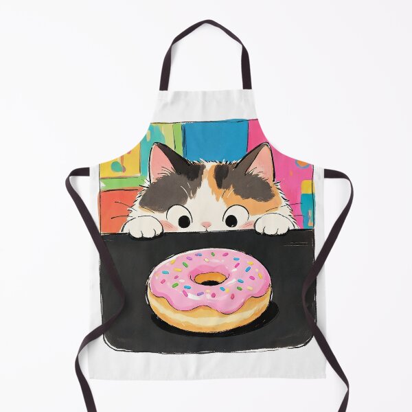 Item preview, Sneaky Cat sees a Donut designed and sold by Birdie and Flynn.