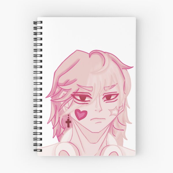 Item preview, Pink haired anime boy coloring designed and sold by YaroshMaria.