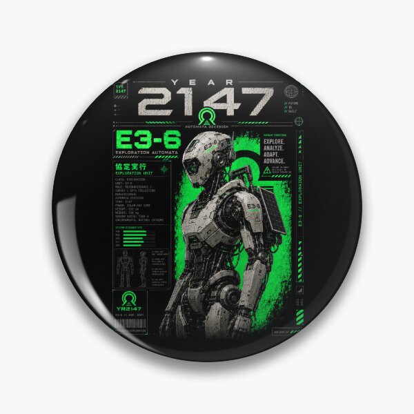 Item preview, Year 2147 Futuristic Cyberpunk Sci-Fi Streetwear  designed and sold by TEEJAMBOREE.