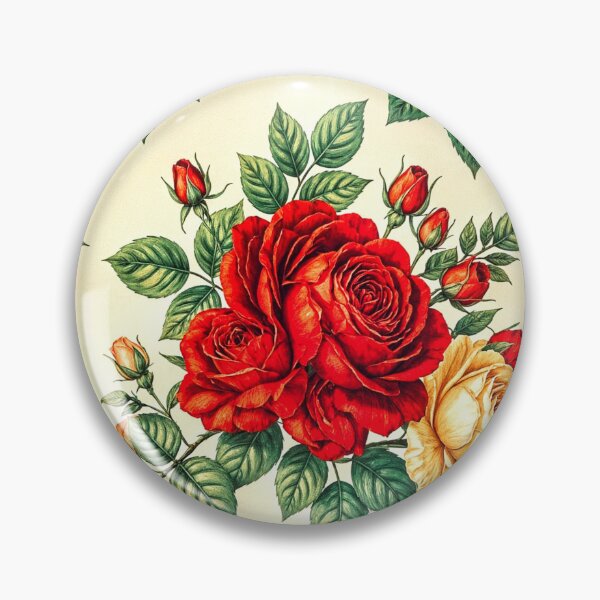 Item preview, Red Spring Flower Pattern designed and sold by The Empire Of Digital Art..
