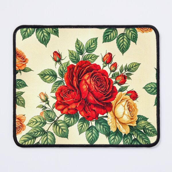 Item preview, Red Spring Flower Pattern designed and sold by The Empire Of Digital Art..