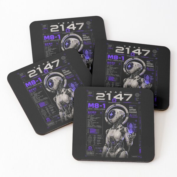 Item preview, Year 2147 Futuristic Cyberpunk Sci-Fi Streetwear  designed and sold by TEEJAMBOREE.