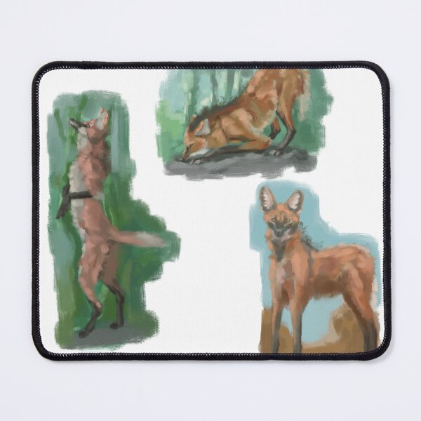 Item preview, Maned Wolf Digital Painting Studies designed and sold by LoboCrin.