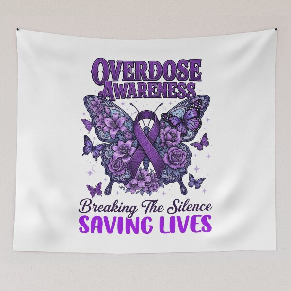 Item preview, Overdose Awareness Breaking The Silence Saving Lives designed and sold by hemagamo.