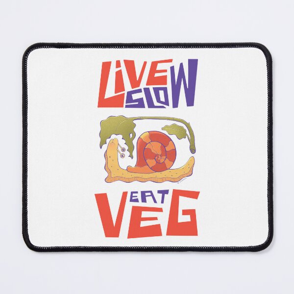Item preview, Live Slow, Live Veg 1 designed and sold by ChiaraAless.