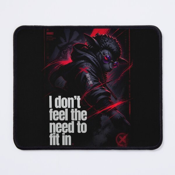 Item preview, No Fit In Dark Anime Digital AI Art 21 designed and sold by GoGreenlove.