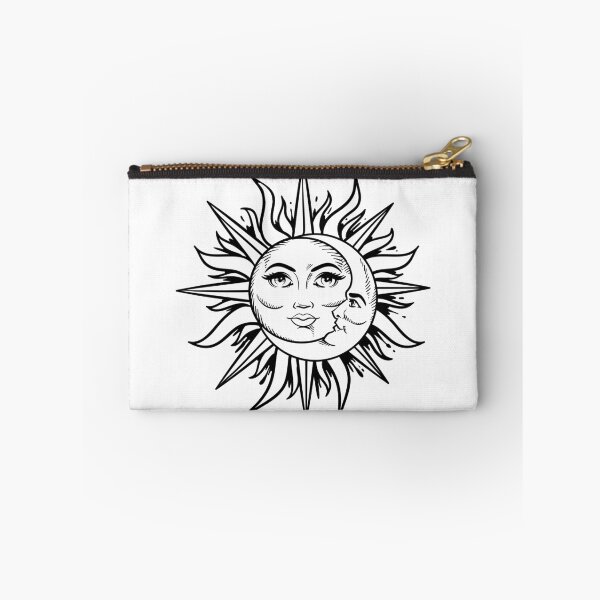 Item preview, Sun and Moon Celestial Line Art – Black Minimalist  designed and sold by EmeraldeaArt.