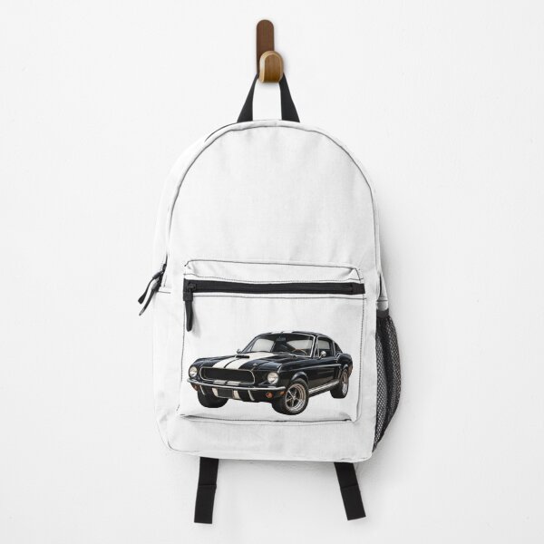 Item preview, Black Classic Muscle Car – Vintage Racing Car Art designed and sold by TinyWeird.