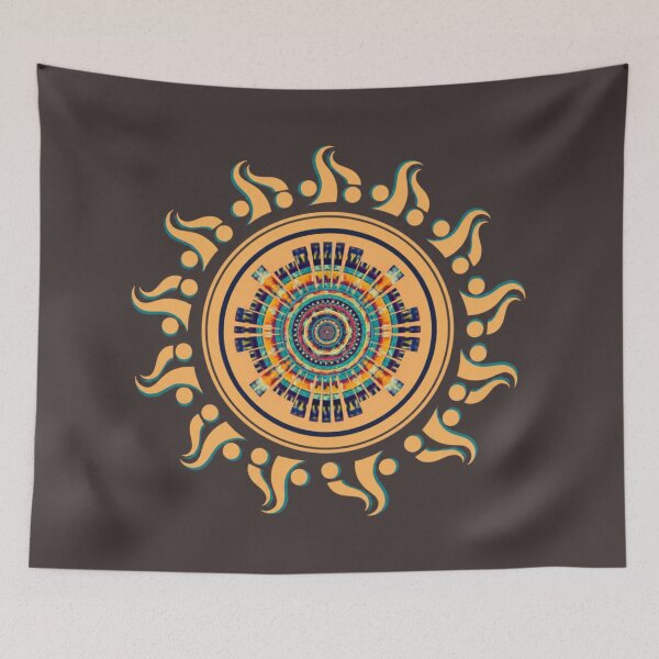 Artikelvorschau, Sun Mandala entworfen und verkauft von Dancingrabbit Studio.