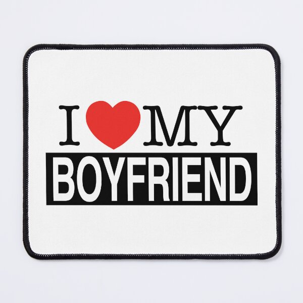 Item preview, I Love My Boyfriend - I Heart My Boyfriend, Valentine Gift designed and sold by DGMaxShop.