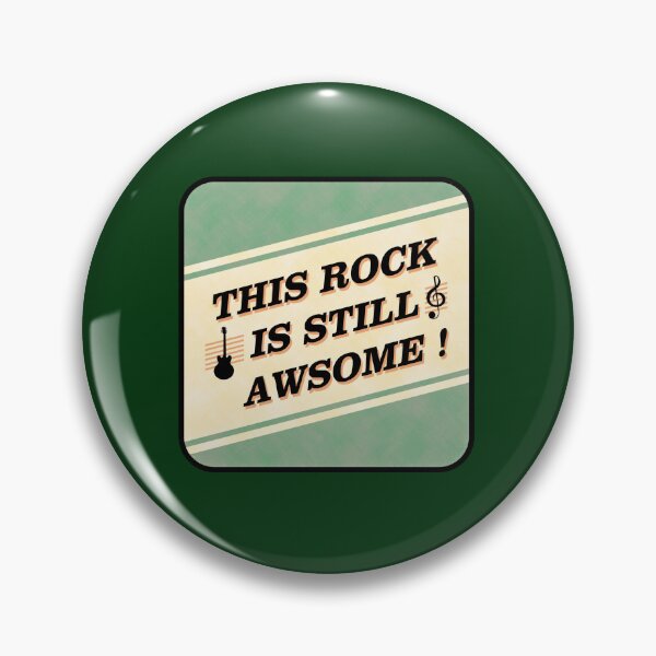 Item preview, This rock is still awsome vintage sign designed and sold by markmonty.