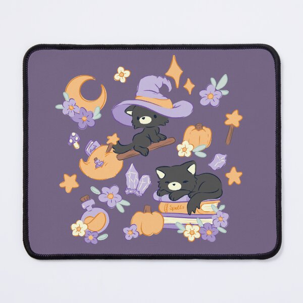 Item preview, Cute witchy black cat  designed and sold by Arty and Awkward.