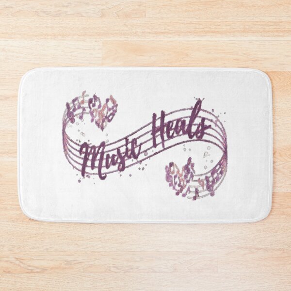 Item preview, Music Heals – Heart Musical Notes Emotional Design designed and sold by Midnight Veil Designs.
