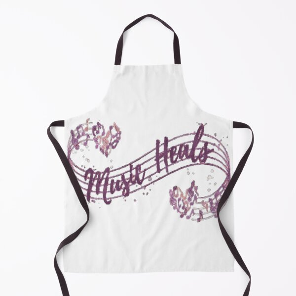 Item preview, Music Heals – Heart Musical Notes Emotional Design designed and sold by Midnight Veil Designs.