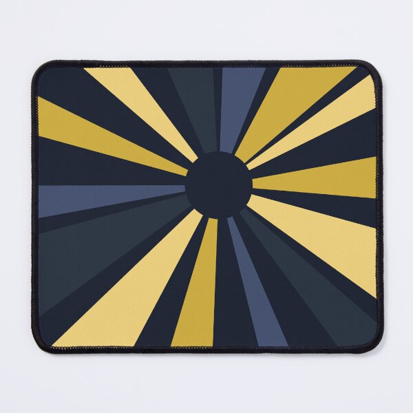 Item preview, Midnight Navy Gold Sunburst Design designed and sold by TidySystemsCo.