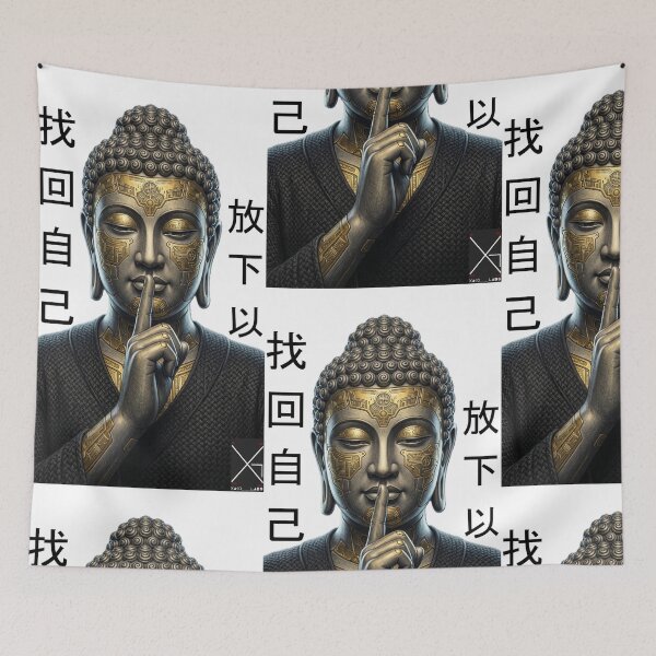Item preview, Buda_portrait_hanzu_char designed and sold by XakoLabs.
