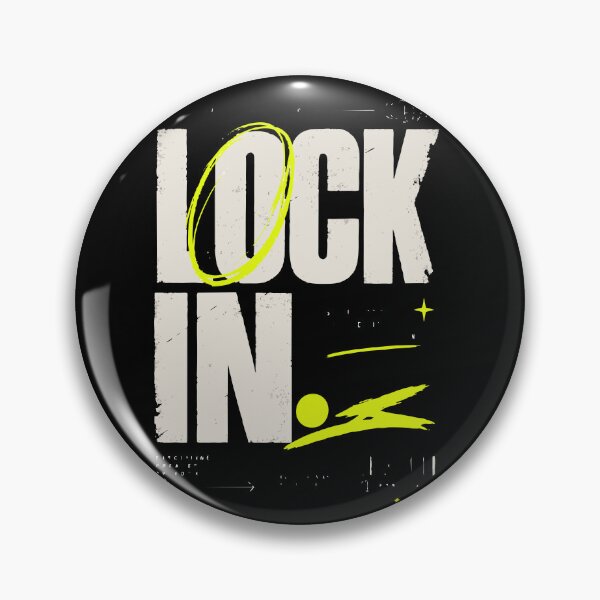 Item preview, Lock In | Minimal Streetwear Study Motivation Design designed and sold by Sunday.Supply.