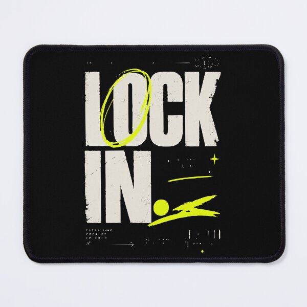 Item preview, Lock In | Minimal Streetwear Study Motivation Design designed and sold by Sunday.Supply.