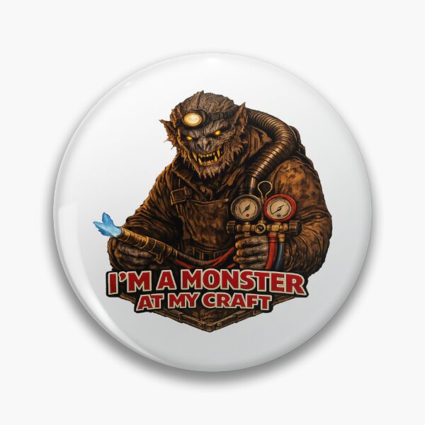 Item preview, Monster - HVAC Craftsman - Welding Torch Industrial Creature Design designed and sold by FrozenHeat97.