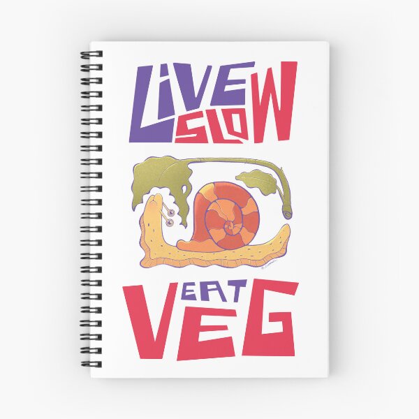 Item preview, Live Slow, Live Veg 2 designed and sold by ChiaraAless.