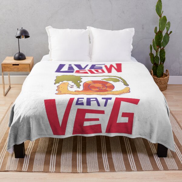 Item preview, Live Slow, Live Veg 2 designed and sold by ChiaraAless.