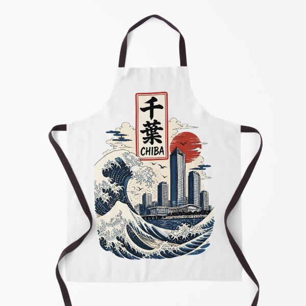 Item preview, Chiba Japan Vintage Travel Tourism Art designed and sold by TravelersGems.