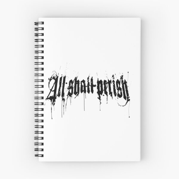 Item preview, ALL SHALL PERISH - ICONIC DEATHCORE BREAKDOWN LOGO SHIRT designed and sold by LupeOrozco.