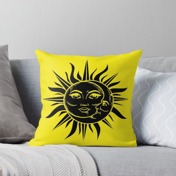 Item preview, Sun and Moon Celestial Line Art in black designed and sold by EmeraldeaArt.