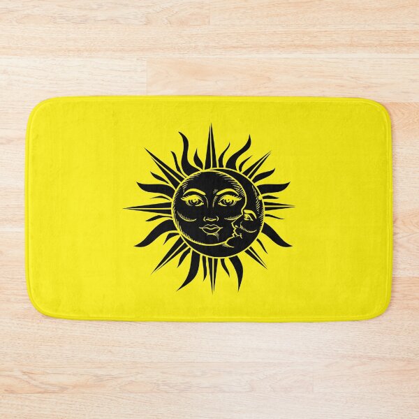 Item preview, Sun and Moon Celestial Line Art in black designed and sold by EmeraldeaArt.