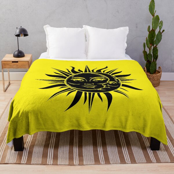Item preview, Sun and Moon Celestial Line Art in black designed and sold by EmeraldeaArt.
