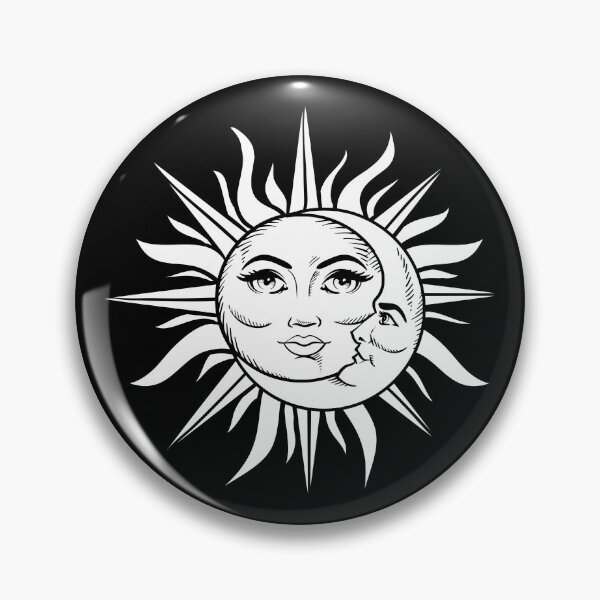 Item preview, Sun and Moon Celestial Line Art – white Minimalist  designed and sold by EmeraldeaArt.