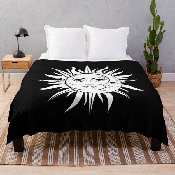 Item preview, Sun and Moon Celestial Line Art – white Minimalist designed and sold by EmeraldeaArt.