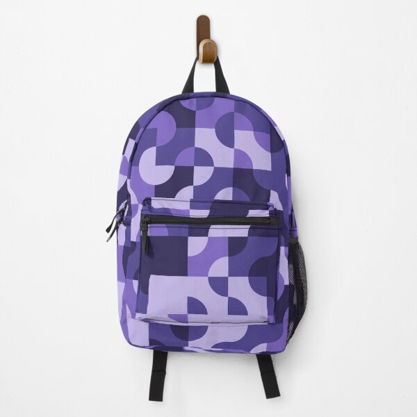Item preview, Indigo Violet Geometric Tile Pattern designed and sold by TidySystemsCo.