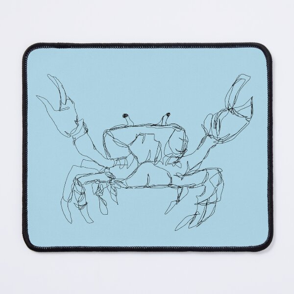 Item preview, Crab One Line Drawing | Continuous Line Art Crab designed and sold by penelopejade.