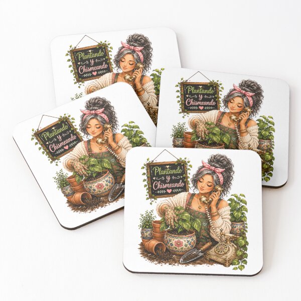 Item preview, Plant Mom Plantando y Chismeando designed and sold by CottageGardenCo.