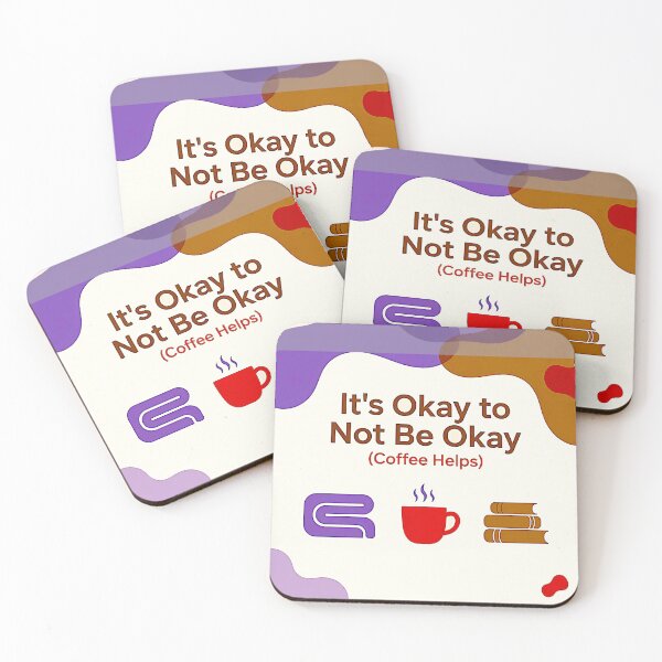 Item preview,  it's okay to not be okay (coffee helps) #1 designed and sold by Helios Be. Lavsh.