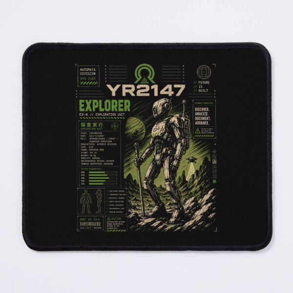 Item preview, YEAR 2147 Futuristic Cyberpunk Sci-Fi Streetwear  designed and sold by TEEJAMBOREE.