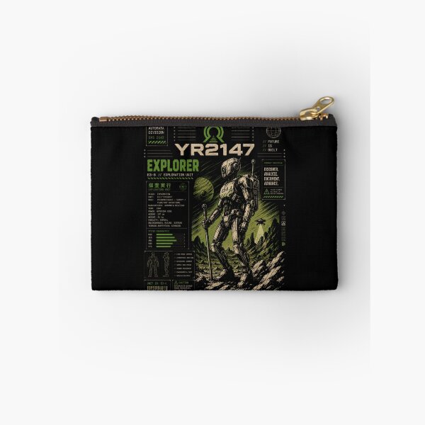 Item preview, YEAR 2147 Futuristic Cyberpunk Sci-Fi Streetwear  designed and sold by TEEJAMBOREE.