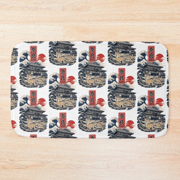 Item preview, Nara Japan Vintage Travel Tourism Art designed and sold by TravelersGems.