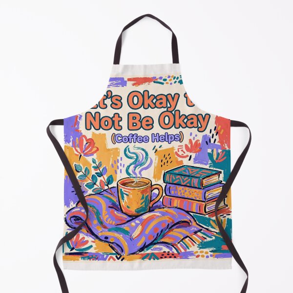 Item preview, it's okay to not be okay (coffee helps) #2 designed and sold by Helios Be. Lavsh.