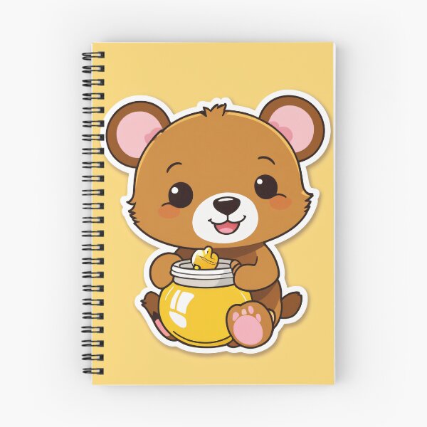 Item preview, Cute Bear Cub - Kawaii Animal Sticker Art designed and sold by CrippiCrippi.