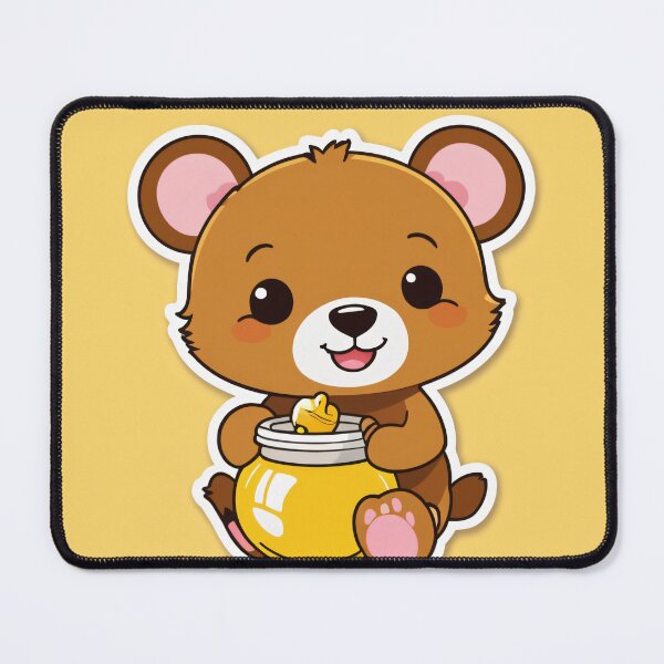 Item preview, Cute Bear Cub - Kawaii Animal Sticker Art designed and sold by CrippiCrippi.
