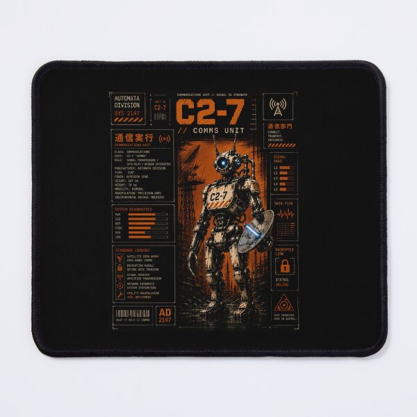 Item preview, YEAR 2147 Futuristic Cyberpunk Sci-Fi Streetwear  designed and sold by TEEJAMBOREE.
