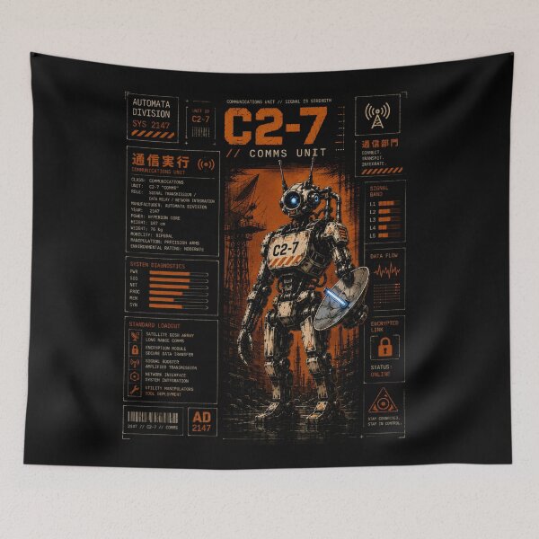 Item preview, YEAR 2147 Futuristic Cyberpunk Sci-Fi Streetwear  designed and sold by TEEJAMBOREE.