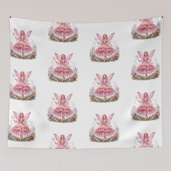 Item preview, Pink Fairy with Magic Wand designed and sold by butterflies-new.