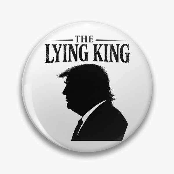 Item preview, The Lying King Donald Trump Political Satire Parody designed and sold by ShopFanCreation.