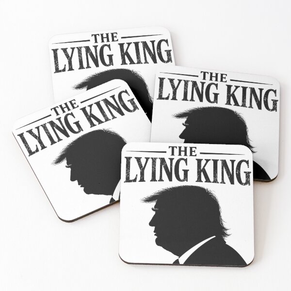 Item preview, The Lying King Donald Trump Political Satire Parody designed and sold by ShopFanCreation.