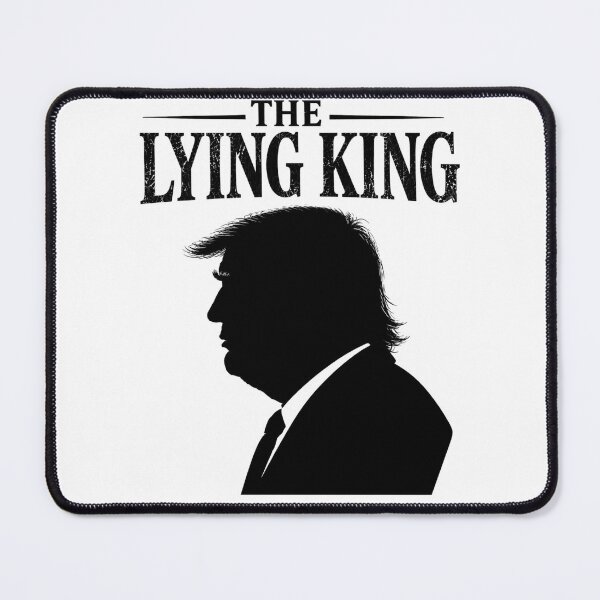 Item preview, The Lying King Donald Trump Political Satire Parody designed and sold by ShopFanCreation.