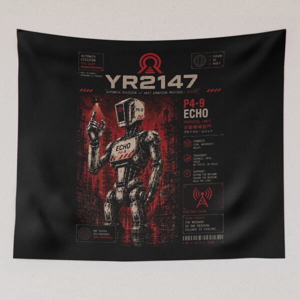 Item preview, YEAR 2147 Futuristic Cyberpunk Sci-Fi Streetwear  designed and sold by TEEJAMBOREE.